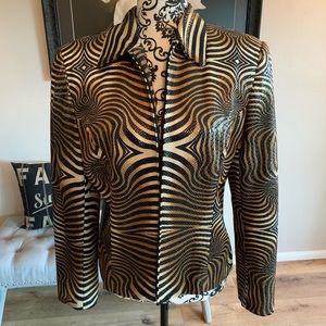 Super cute Town and Travel Blazer Jacket SZ 12